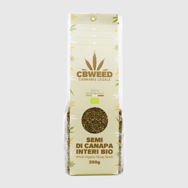 SEMI DI CANAPA INTERI 250 g